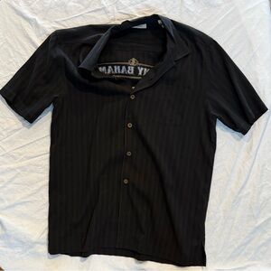 Tommy Bahama Men's Black Button Down Shirt